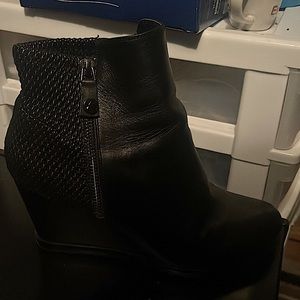 HP/Artica wedge bootie NEW without tags